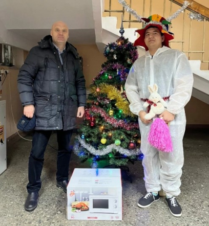 Студенты отметили Новый год в общежитиях университета 5