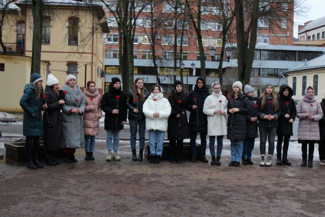 В Педиатрическом университете прошёл митинг, посвящённый 80-летию прорыва блокады Ленинграда 1