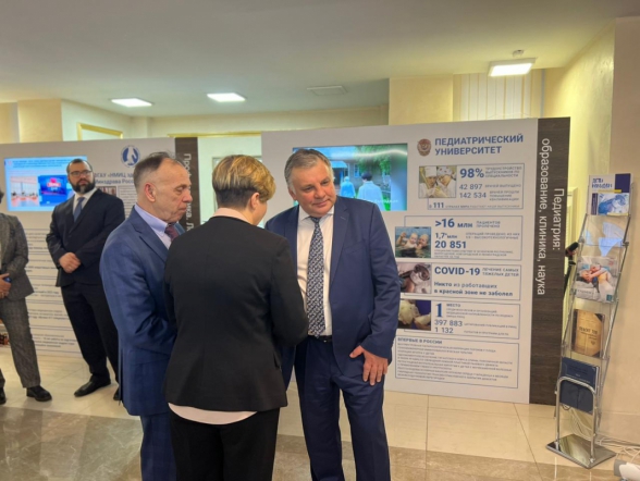 В Совете Федерации высоко оценивают труд Педиатрического университета 1