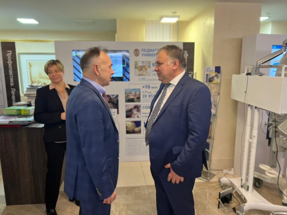 В Совете Федерации высоко оценивают труд Педиатрического университета 4