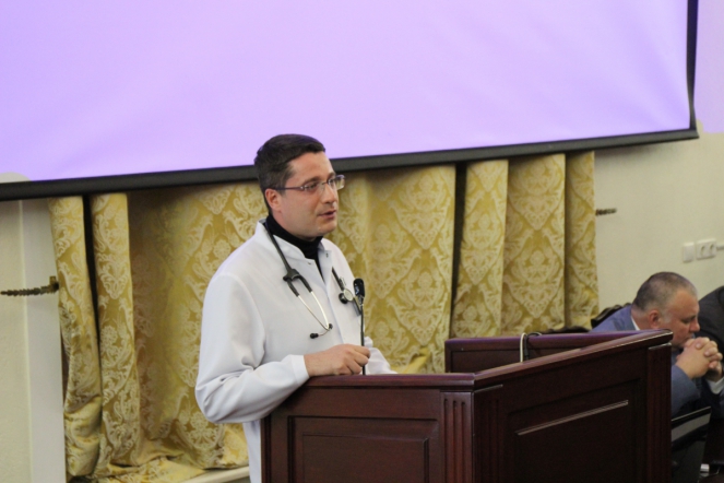 Ректор Педиатрического университета провёл встречу со студентами из Сирии и Турции 6