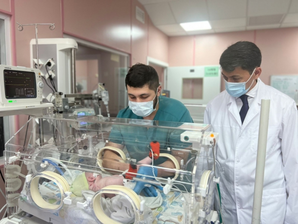 Министр здравоохранения Республики Узбекистан посетил Педиатрический университет 13