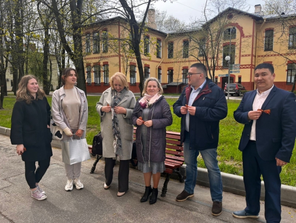 Педиатрический университет присоединился к Всероссийской акции «Георгиевская ленточка» 1