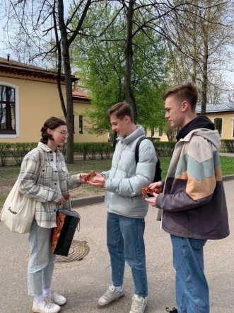 Педиатрический университет присоединился к Всероссийской акции «Георгиевская ленточка» 4