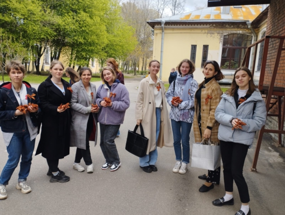 Педиатрический университет присоединился к Всероссийской акции «Георгиевская ленточка»