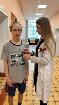 Педиатрический университет присоединился к Всероссийской акции «Георгиевская ленточка» 11