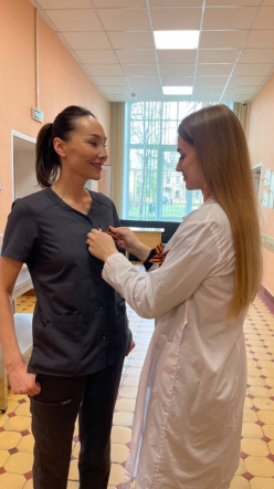 Педиатрический университет присоединился к Всероссийской акции «Георгиевская ленточка» 12