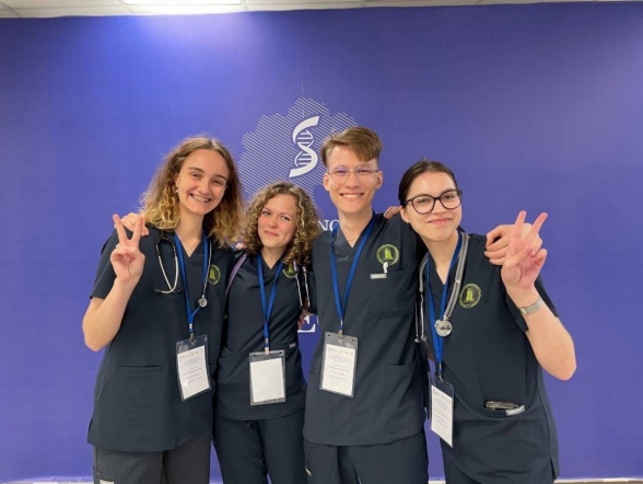 Студенты Педиатрического университета заняли третье место в олимпиаде по педиатрии «Клинический дебют»