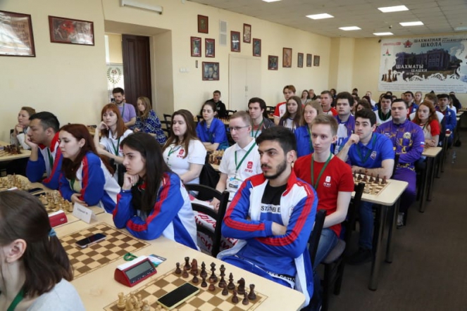 Шахматисты Педиатрического университета приняли участие в  Спартакиаде студентов медицинских и фармацевтических вузов России