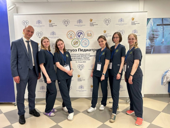 Студенты СПбГПМУ награждены дипломом «Лучшие в гастроэнтерологии» на олимпиаде «Виртуоз педиатрии»