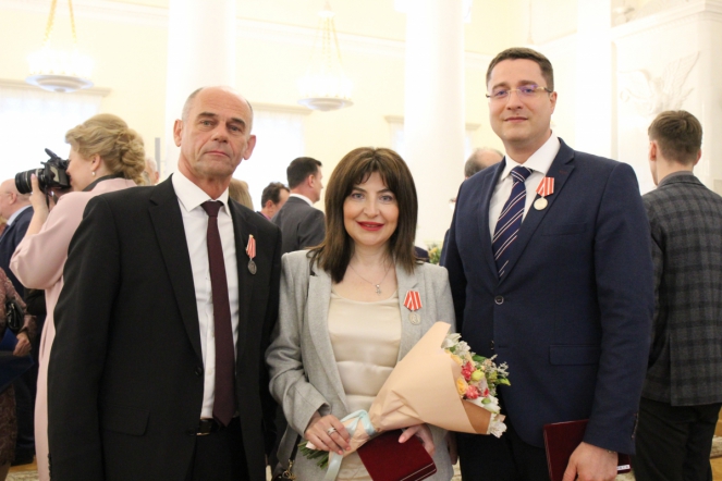 Губернатор отметил труд врачей Педиатрического университета 29