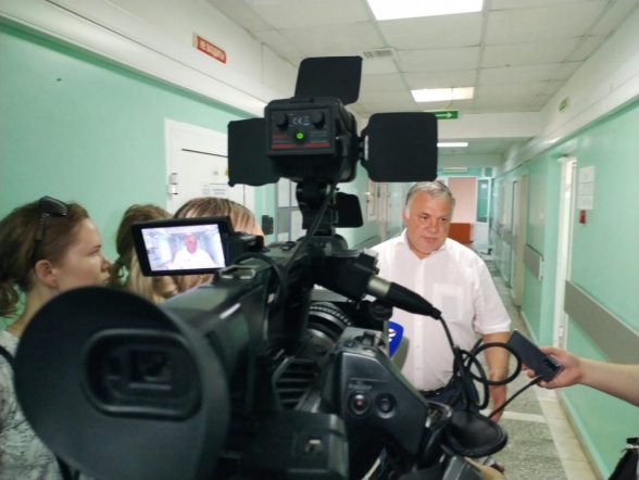 Ректор Педиатрического университета доложил министру здравоохранения о результатах оценки Омской области 2