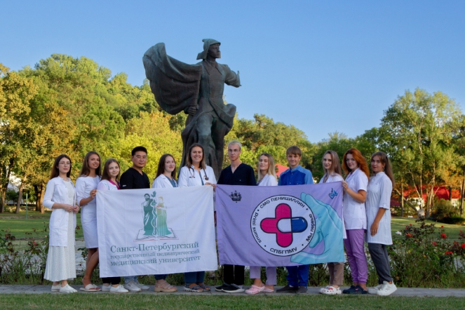 Студенческий отряд «Пенициллин» работает в «Орленке» 5