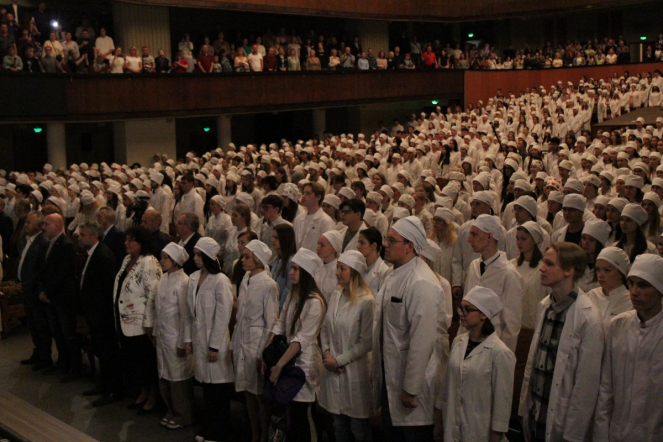 В Педиатрическом университете прошёл День первокурсника 3