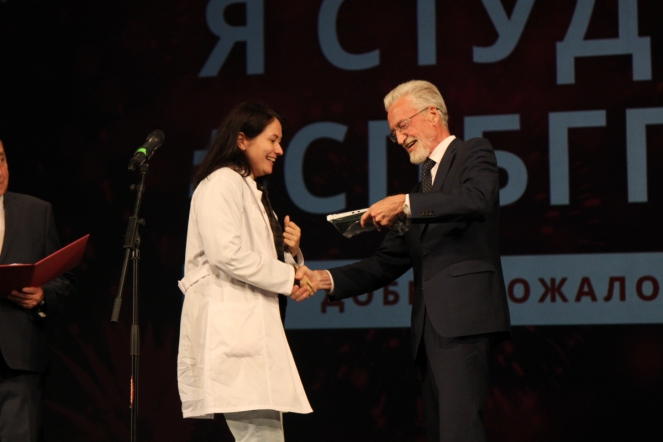 В Педиатрическом университете прошёл День первокурсника 50