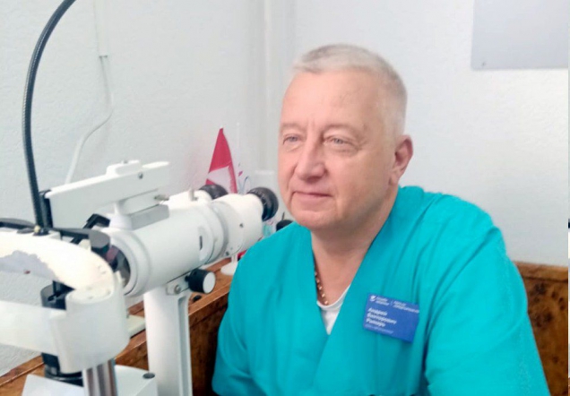 Андрей Рымарь – военный врач и детский офтальмолог