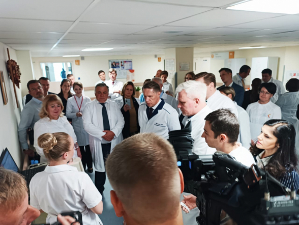 Ректор Педиатрического университета посещает Красноярский край 15