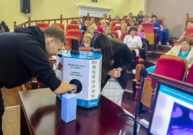 Эпидемиолог Педиатрического университета провела практическое занятие по профилактике инфекций, связанных с оказанием медицинской помощи 3