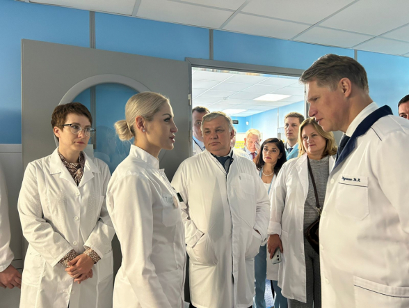 Ректор Педиатрического университета принял участие в рабочей поездке министра здравоохранения России Михаила Мурашко 2