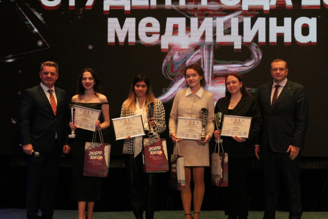Студенты Педиатрического университета— в числе лауреатов  конкурса «Студент года-2023. Медицина» 17