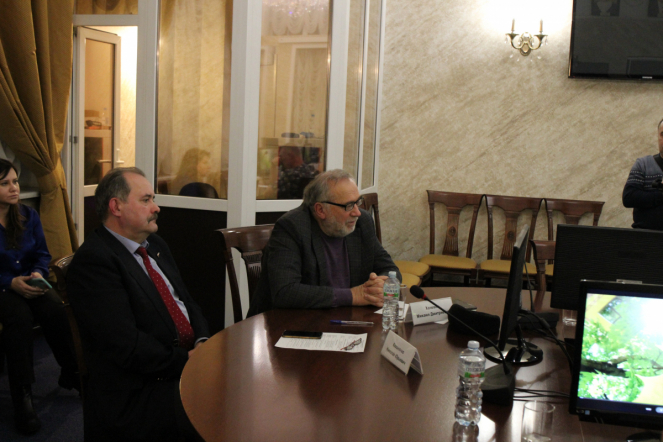 Врачи Педиатрического университета встретились с депутатом Государственной Думы Бадмой Башанкаевым 13