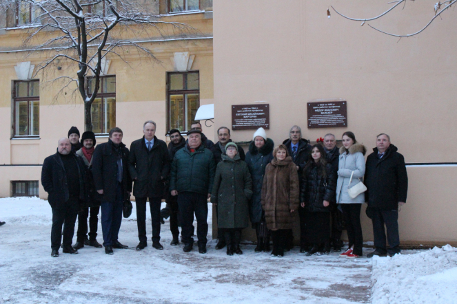 В Педиатрическом университете открыли мемориальные доски выдающимся хирургам Федору Валькеру и Евгению Маргорину 10