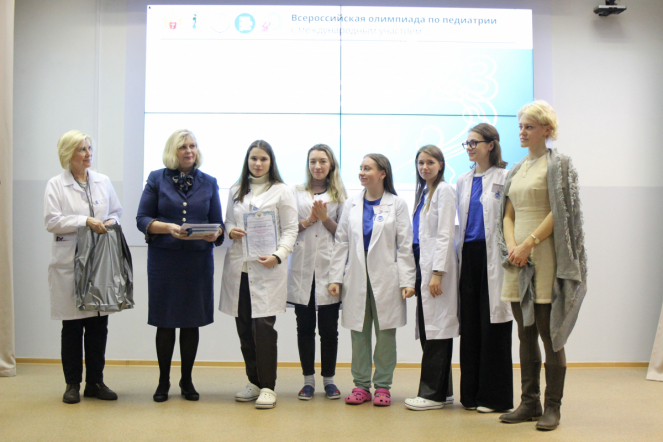 В Петербурге подвели итоги олимпиады «Будущее педиатрии» 2