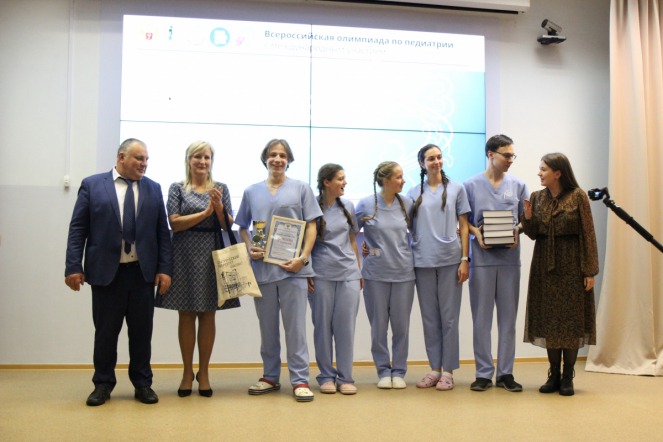 В Петербурге подвели итоги олимпиады «Будущее педиатрии» 43