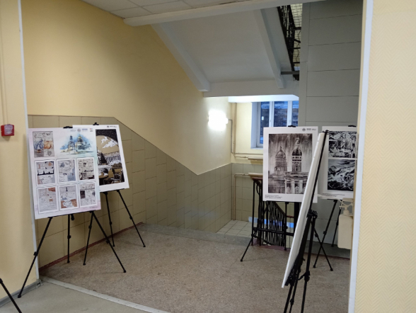 В Педиатрическом университете проходит рождественская выставка «Петербург 320» 15