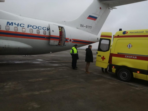 В Педиатрический университет бортом санавиации доставили четверых детей из Северо-Кавказского федерального округа 14