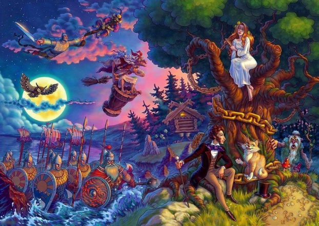 Проходит конкурс "Ожившие Пушкинские легенды"