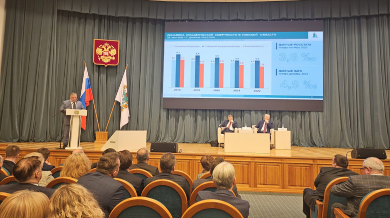 Ректор Педиатрического университета работает с министром здравоохранения России в Сибири