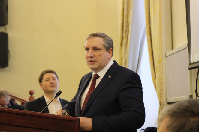 Педиатрический университет посетил председатель Городской избирательной комиссии 9