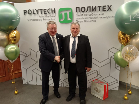 Дмитрий Иванов поздравил Политех с юбилеем