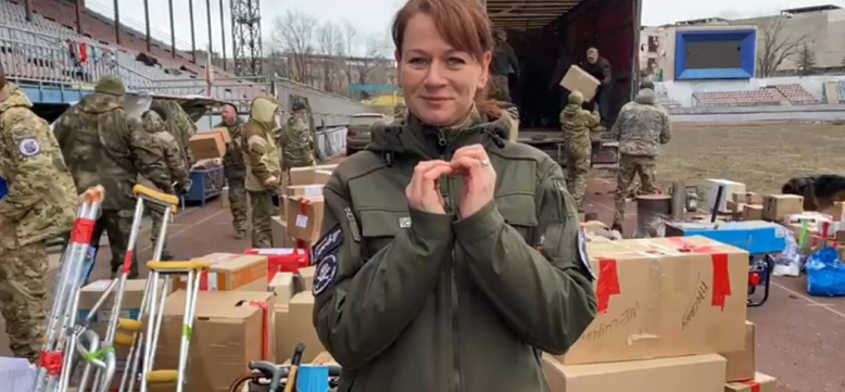 Бойцы добровольческой разведывательно-штурмовой бригады «Эспаньола»  поблагодарили Педиатрический университет за помощь