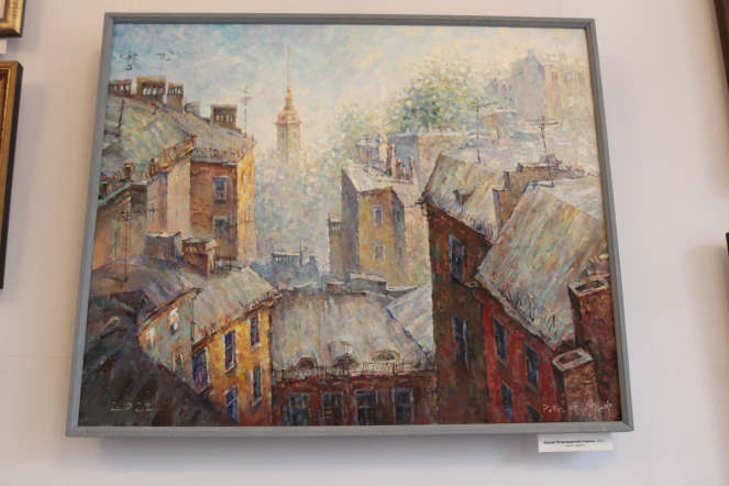 В Педиатрическом университете открыли выставку работ петербургского художника Роберта Мифа 4