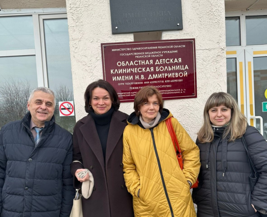 Специалисты Педиатрического университета осмотрели более 50 детей в Рязани