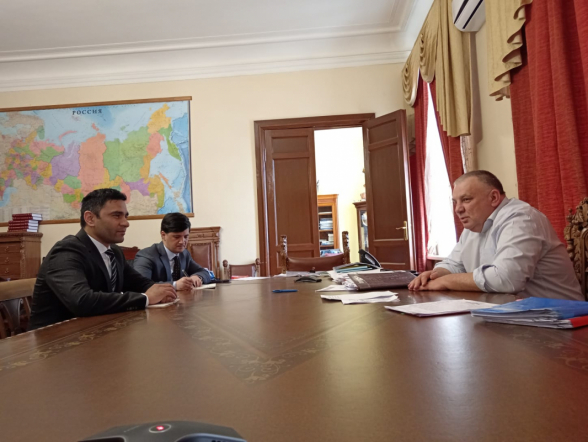 Генеральный консул Узбекистана в Санкт-Петербурге  Абдурахмон Махмудов встретился со студентами СПбГПМУ 1