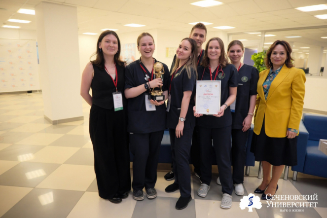Команда Педиатрического университета завоевала «Золотой МедСкил»
