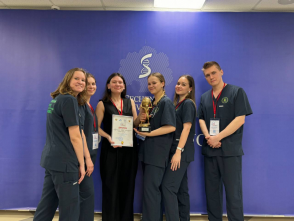Команда Педиатрического университета завоевала «Золотой МедСкил» 6