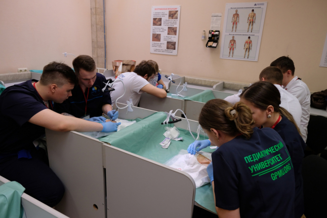 Команда Педиатрического университета завоевала «Золотой МедСкил» 12