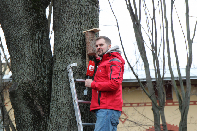 В Педиатрическом университете запустили фонтан и повесили скворечники 10