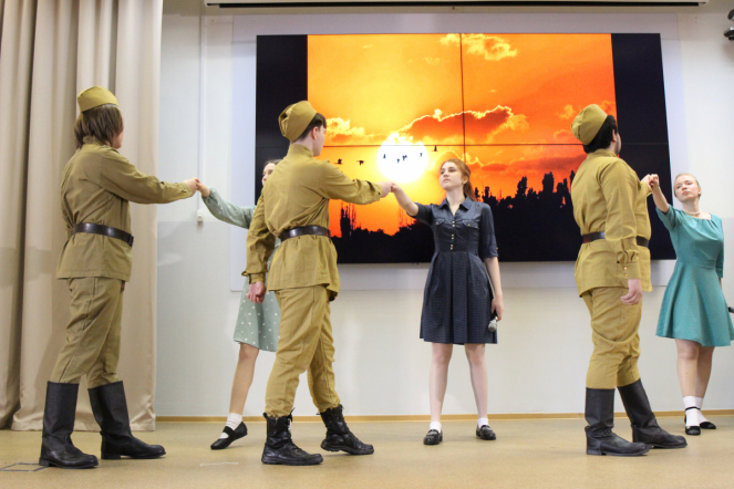 Студенты Педиатрического университета исполнили песни Победы 29