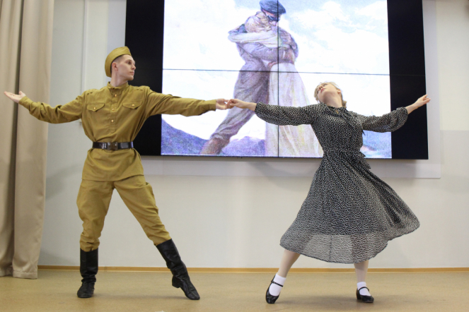 Студенты Педиатрического университета исполнили песни Победы 49