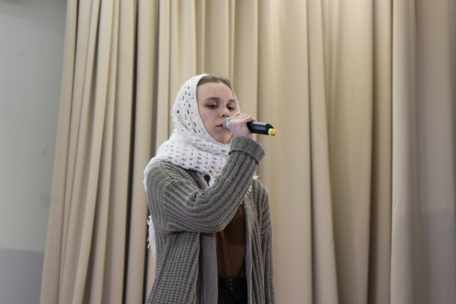 Студенты Педиатрического университета исполнили песни Победы 68