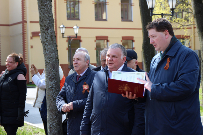 В Педиатрическом университете проведены торжественные мероприятия, посвящённые Дню Победы 26