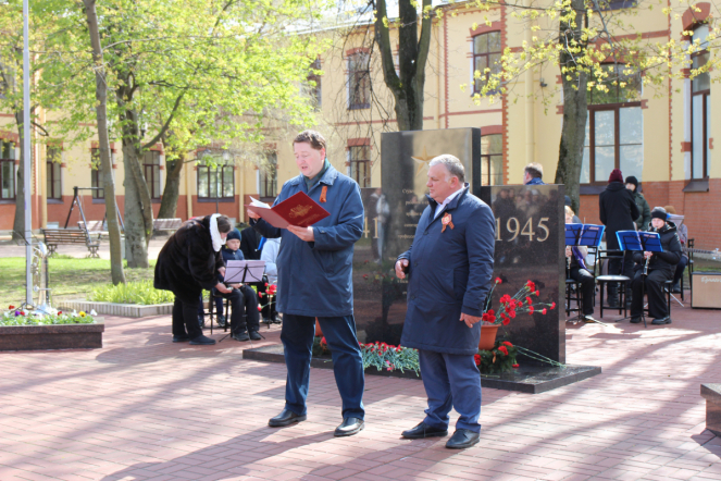 В Педиатрическом университете проведены торжественные мероприятия, посвящённые Дню Победы 29