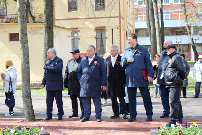 В Педиатрическом университете проведены торжественные мероприятия, посвящённые Дню Победы 56