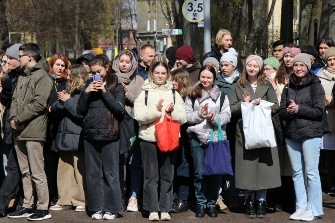 В Педиатрическом университете проведены торжественные мероприятия, посвящённые Дню Победы 59