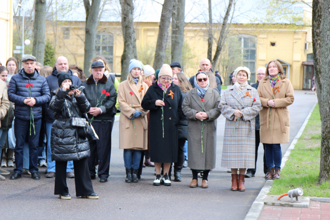 В Педиатрическом университете проведены торжественные мероприятия, посвящённые Дню Победы 96